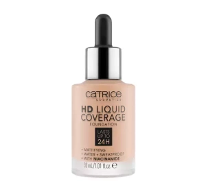CATRICE HD LIQUID COVERAGE LIQUID FOUNDATION 020 ROSE BEIGE 30ML