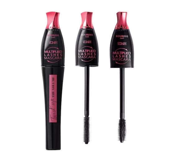BOURJOIS TWIST UP THE VOLUME 24HR MASCARA 23 BLACK 8ML