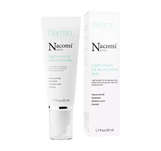 NACOMI NEXT LEVEL DERMO LIGHT CREAM FOR ACNE SKIN 50ML