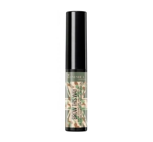 RIMMEL BROW THIS WAY CAMO COLLECTION BROW GEL 004 CLEAR 5ML