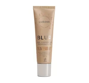 LUMENE BLUR FOUNDATION SMOOTHING FOUNDATION 1.5 FAIR BEIGE 30ML