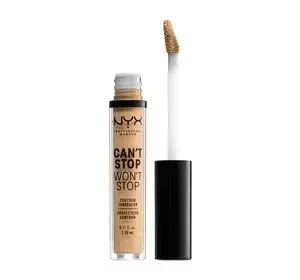 NYX PROFESSIONAL MAKEUP CAN'T STOP WON'T STOP CONCEALER 08 TRUE BEIGE 3.5ML