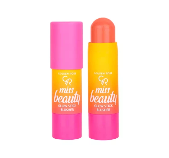 GOLDEN ROSE MISS BEAUTY GLOW STICK BLUSHER 01 PEACH FLASH 6G