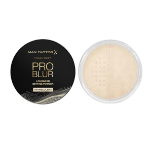 Max Factor Facefinity Pro Blur Loose Mattifying Powder 001 Translucent 10.5g