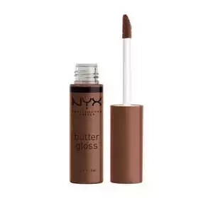 NYX PROFESSIONAL MAKEUP BUTTER GLOSS LIP GLOSS 49 FUDGE ME 8ML