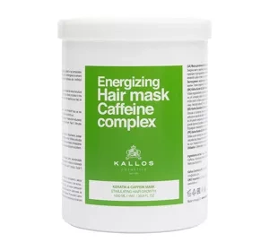 KALLOS ENERGIZING KERATIN & CAFFEIN HAIR MASK 1000ML