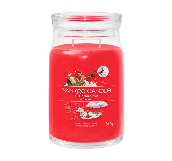 YANKEE CANDLE SIGNATURE SCENTED CANDLE CHRISTMAS EVE 567G