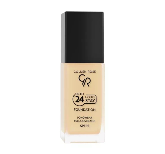 GOLDEN ROSE UP TO 24 HOURS STAY LIGHT-WEIGHT FULL COVERAGE FOUNDATION 15 35ML