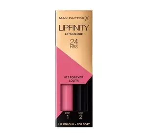 MAX FACTOR LIPFINITY LIPSTICK 022 FOREVER LOLITA 2,3ML + 1,9G