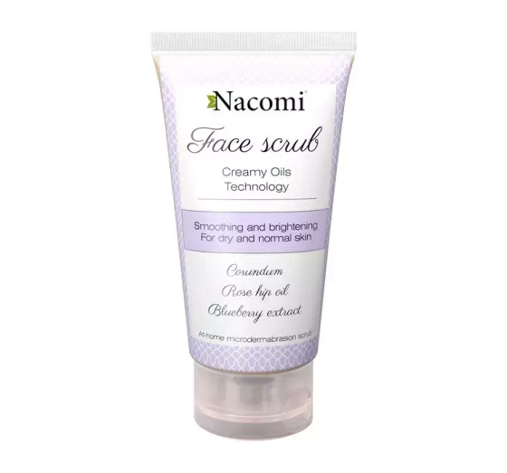 NACOMI FACE SCRUB WITH CORUNDUM SMOOTHING