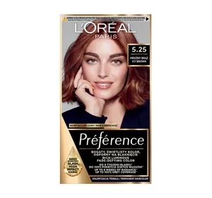LOREAL RECITAL PREFERENCE PERMANENT HAIR DYE M2 5.25