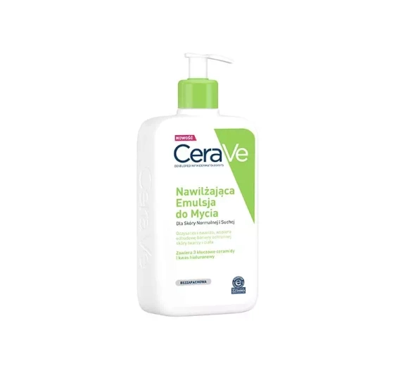 CERAVE MOISTURIZING CLEANSING EMULSION LOTION FOR DRY SKIN 236ML