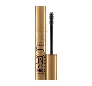 AVON 5 IN ONE LASH GENIUS MASCARA BROWN BLACK 10ML