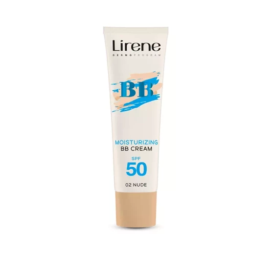 LIRENE MOISTURISING TINTING CREAM BB SPF50 02 NUDE 30ML