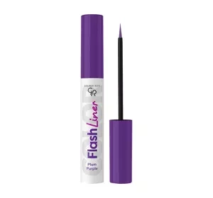 GOLDEN ROSE FLASH LINER LIQUID EYELINER 107 PLUM PURPLE 3.5ML
