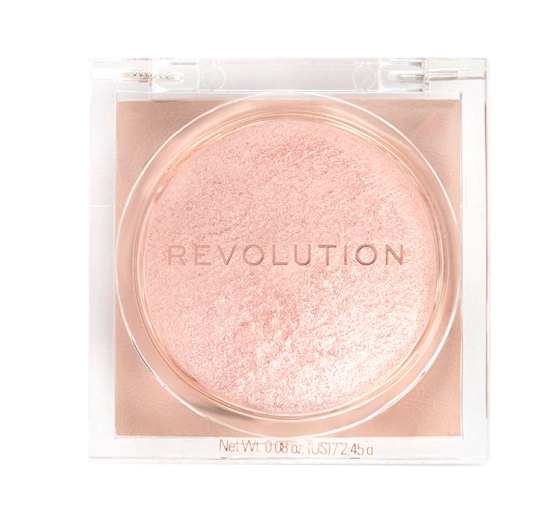 MAKEUP REVOLUTION BEAM BRIGHT FACE HIGHLIGHTER ROSE LUSTRE 2.45G
