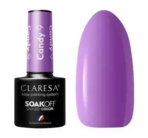 CLARESA SOAK OFF UV HYBRID NAIL POLISH CANDY 9 5ML
