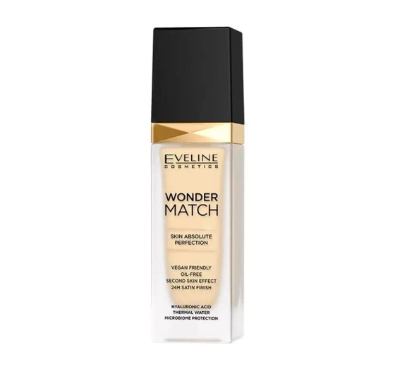 EVELINE WONDER MATCH LUXURIOUS SMOOTHING FOUNDATION 01 IVORY 30ML