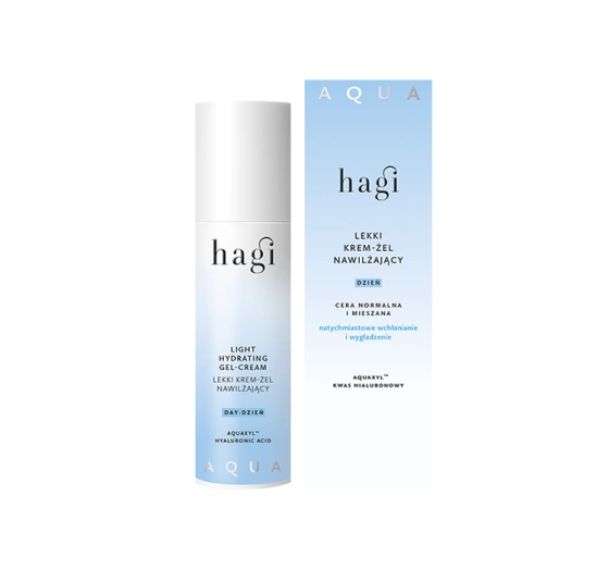 HAGI AQUA ZONE LIGHTWEIGHT MOISTURIZING DAY CREAM-GEL 50ML