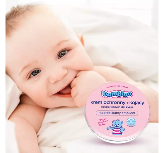 Bambino Protective Cream with Zinc Oxide from the First Days of Life Hyper-Gentle Emollient 75ml