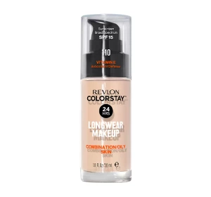 REVLON COLORSTAY FOUNDATION WITH VITAMIN E FOR OILY SKIN 110 IVORY 30ML