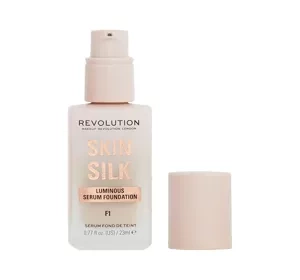 MAKEUP REVOLUTION SKIN SILK SERUM FOUNDATION  F1 23ML