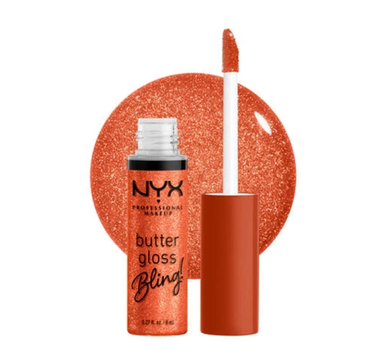 NYX PROFESSIONAL MAKEUP BUTTER GLOSS BLING LIP GLOSS 06 SHIMMER DOWN 8ML