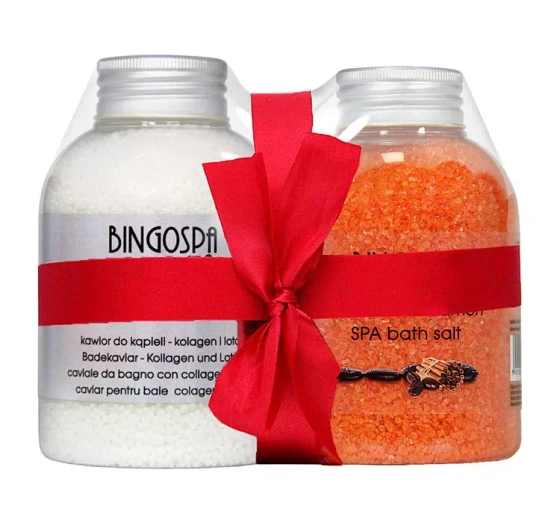 BINGOSPA SET BATH CAVIAR + ANTI-CELLULITE SALT