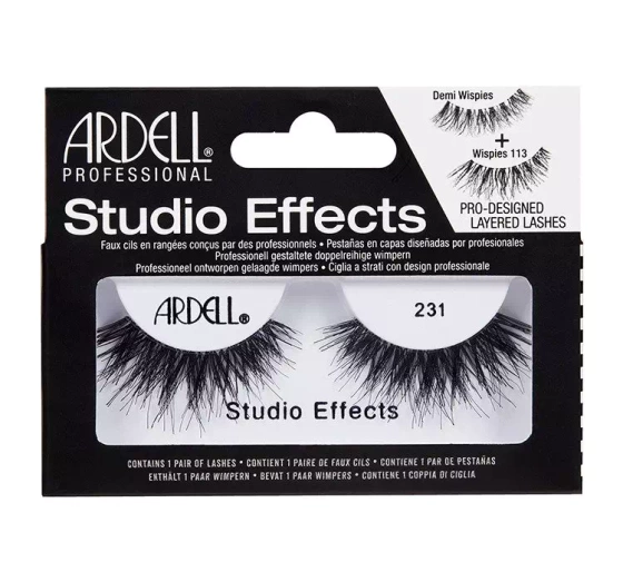 ARDELL STUDIO EFFECTS STRIP LASHES FALSE LASHES 231