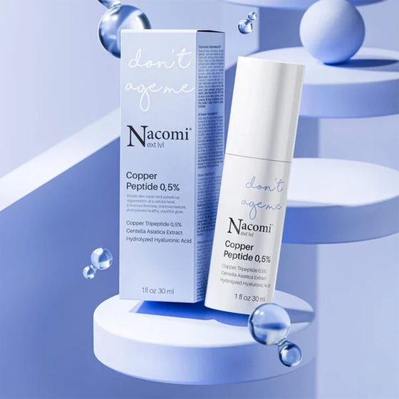 Nacomi Next Level Don't Age Me Copper Peptide Face Serum 0.5% 30 ml