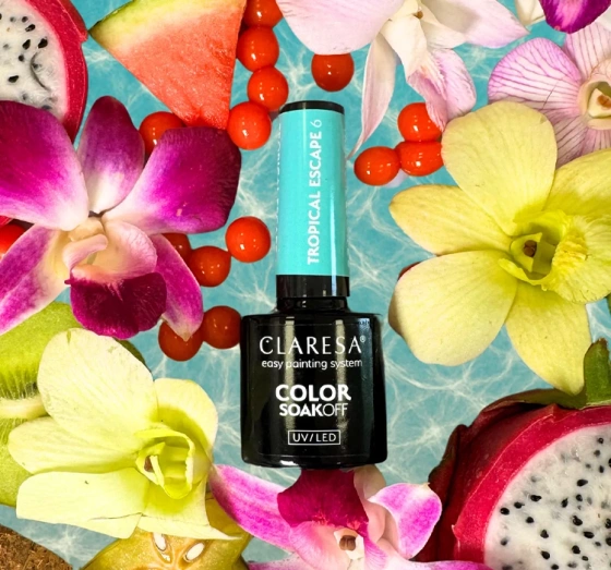 Click on photo to zoom it Claresa Tropical Escape Gel Polish 6 5g