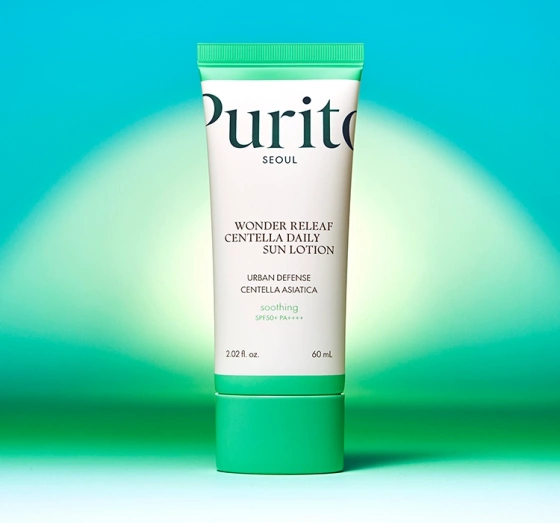 Purito Wonder Releaf Centella Lightweight Facial Sunscreen SPF 50+ 60ml