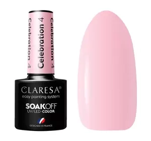 CLARESA SOAK OFF CLARESA SOAK OFF HYBRID NAIL POLISH  CELEBRATION 4 5G