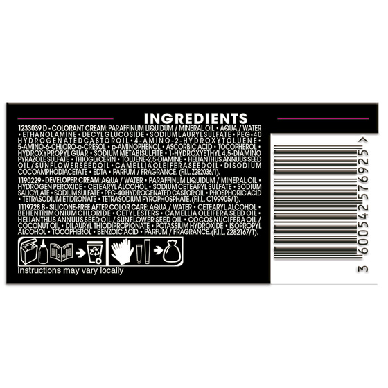 GARNIER OLIA PERMANENT HAIR COLOR NO AMMONIA 6.60 INTENSIVE RED