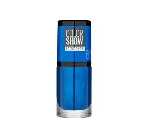 MAYBELLINE COLOR SHOW NAIL LACQUER 60 SECONDS 661 OCEAN BLUE 6.7ML