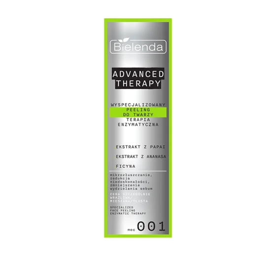 BIELENDA ADVANCED THERAPY SPECIALIZED FACE PEELING ENZYME THERAPY 001 30ML