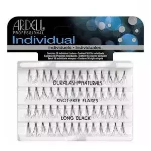 ARDELL INDIVIDUALS INDIVIDUAL LASHES KNOT-FREE LONG BLACK 56 PIECES