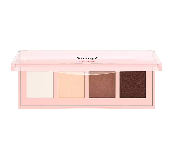 PUPA MILANO VAMP! 4 EYESHADOW PALETTE 001 NATURAL MATT 5.2G