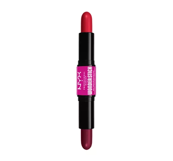NYX PROFESSIONAL MAKEUP WONDER STICK DUAL-ENDED CREAM BLUSH STICK 05 BRIGHT AMBER + FUCHSIA 2x4G