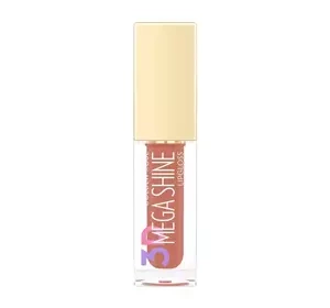 GOLDEN ROSE 3D MEGA SHINE LIP GLOSS 104 5.2ML