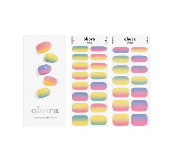 OHORA SEMI-CURED GEL STRIPS PASTEL