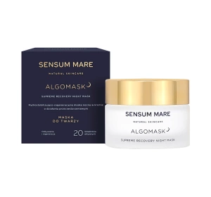 SENSUM MARE ALGOMASK SUPREME RECOVERY NIGHT MASK ANTI AGE FACE MASK CREAM NIGHT 50ML