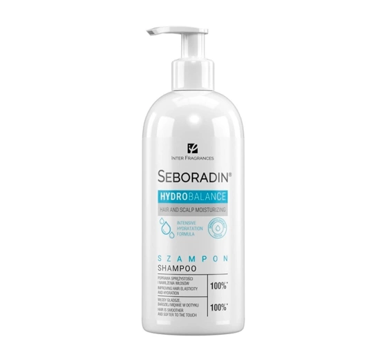 Seboradin Hydro Balance moisturizing shampoo for dry and frizzy hair 400 ml