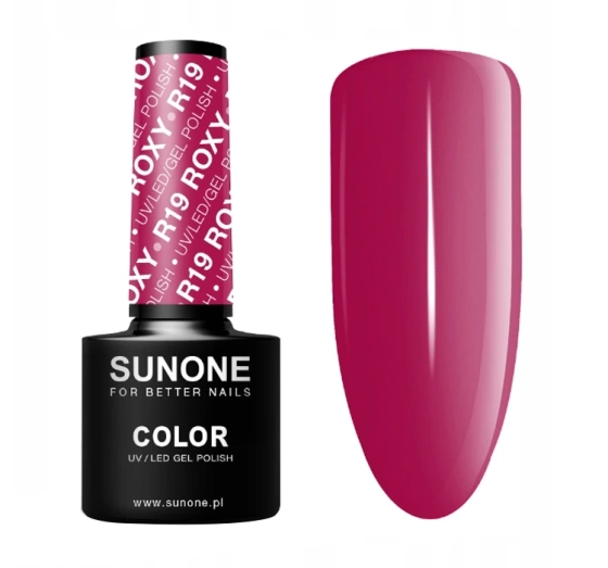 SUNONE COLOR UV/LED GEL POLISH R19 ROXY 5ML