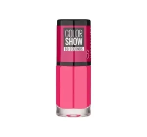 MAYBELLINE COLOR SHOW NAIL LACQUER 60 SECONDS 6 BUBBLICIOUS 6.7ML