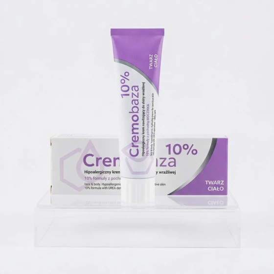 CREMOBAZA 10% SEMI-RICH CREAM WITH UREA 30G