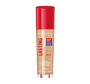 RIMMEL LASTING FINISH 25HR FACE FOUNDATION 170 WHEAT 30ML