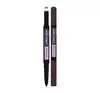 Maybelline Express Brow Satin Duo Double-Ended Eyebrow Pencil 04 Dark Brown 0.71g