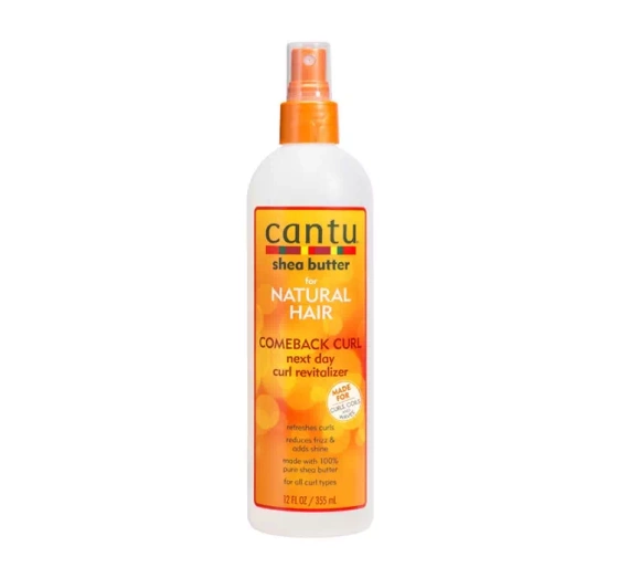 CANTU NATURAL HAIR SPRAY CURLS AND WAVES REVITALIZER 355ML