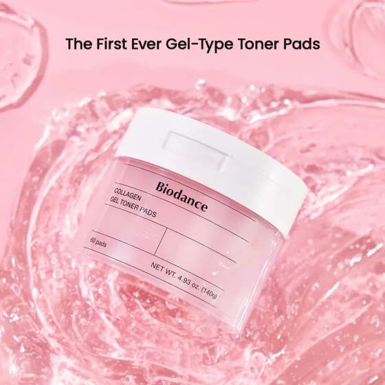 Biodance Collagen Gel Firming Toner Pads 60 pcs